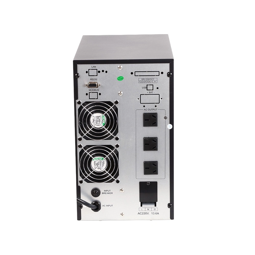 High Frequency Online UPS with Advanced MCU Microprocessor Control Technology 10kVA 1pH in 1pH out