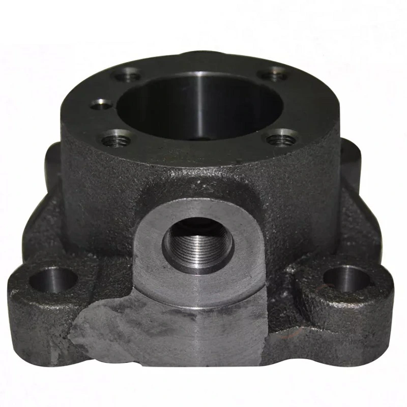 Customized Ggg50 Qt500-7 Ductile Iron Casting and Machining Engine Cylinder Block