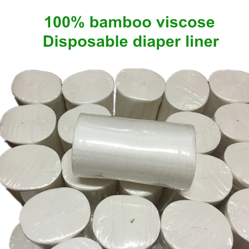 Biodegradable Flushable 100% Bamboo Diaper Liners