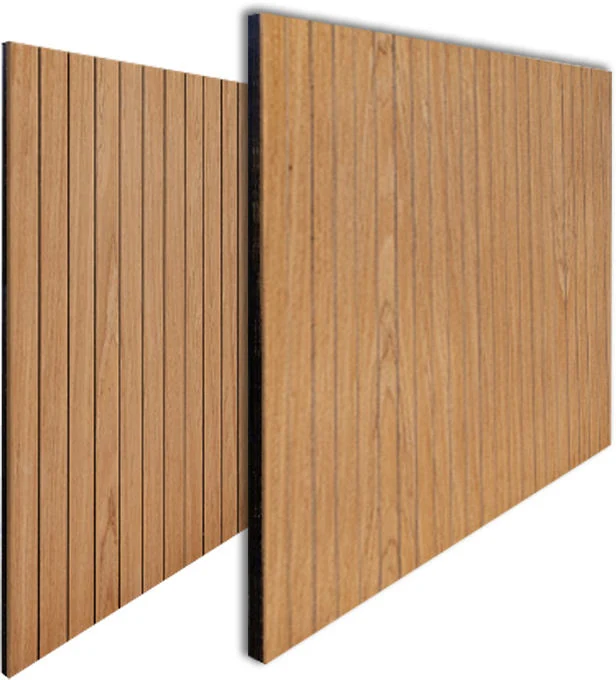 Custom Eco Friendly Slat Wall Acoustic Natural Oak Surface Wooden Slat