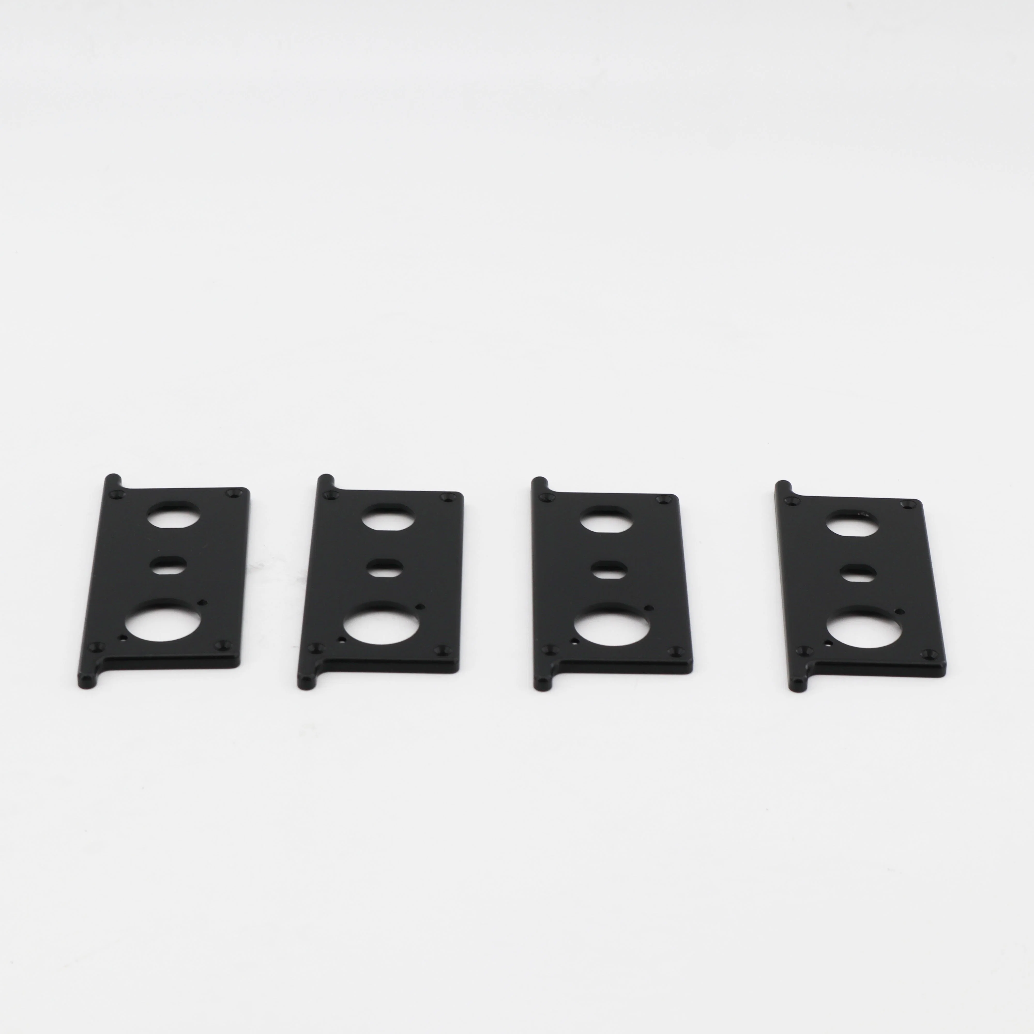 OEM ODM Custom Black Anodized 6061 Aluminum Alloy Precision CNC Machining Turning Aluminum Parts