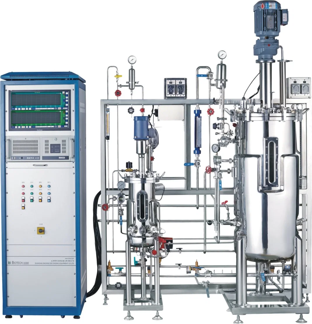 The Whole Series of Biological Reactor Cell Culture System Professional Microorganism Fermenter Equipment