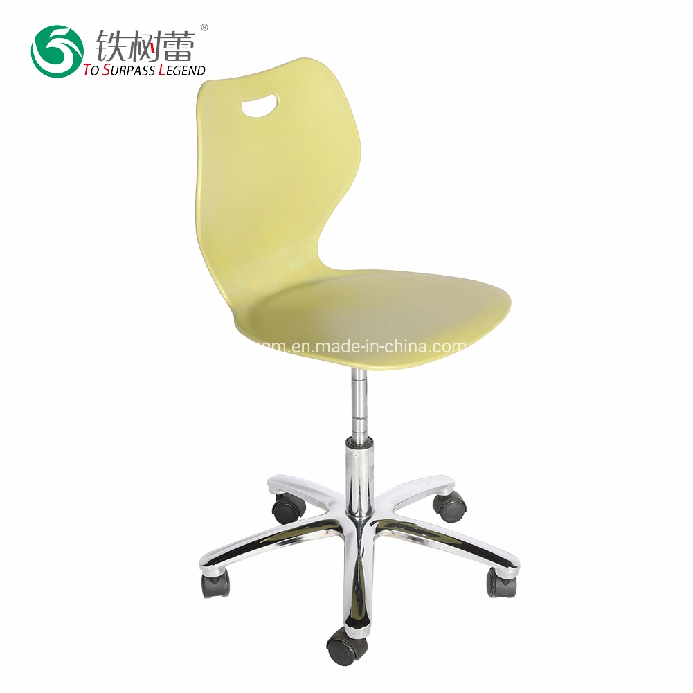 Removable Plastic Classroom Swivel Task Chair with Caster Wheel Tsl-8220