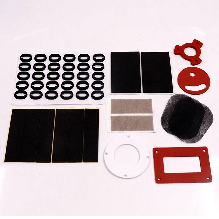 Factory Rubber Die-Cut Gasket Custom Silicone Products Cr Foam 3m Self-Adhesive Backing Adhesive Pad Custom EVA Gasket