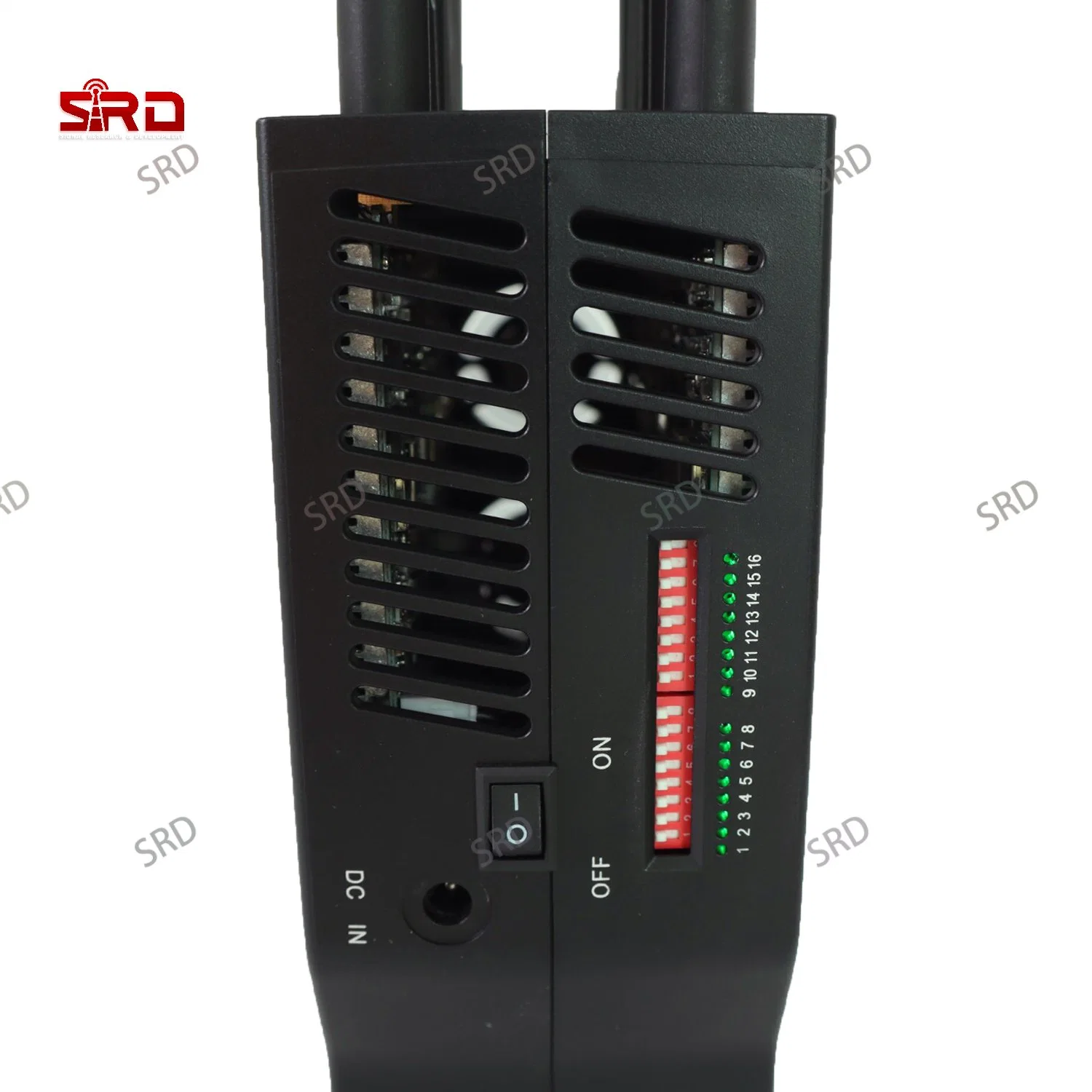 16 Band Portable Signal Jammer for GPS 2g 3G 4G 5g WiFi and Bluetooth