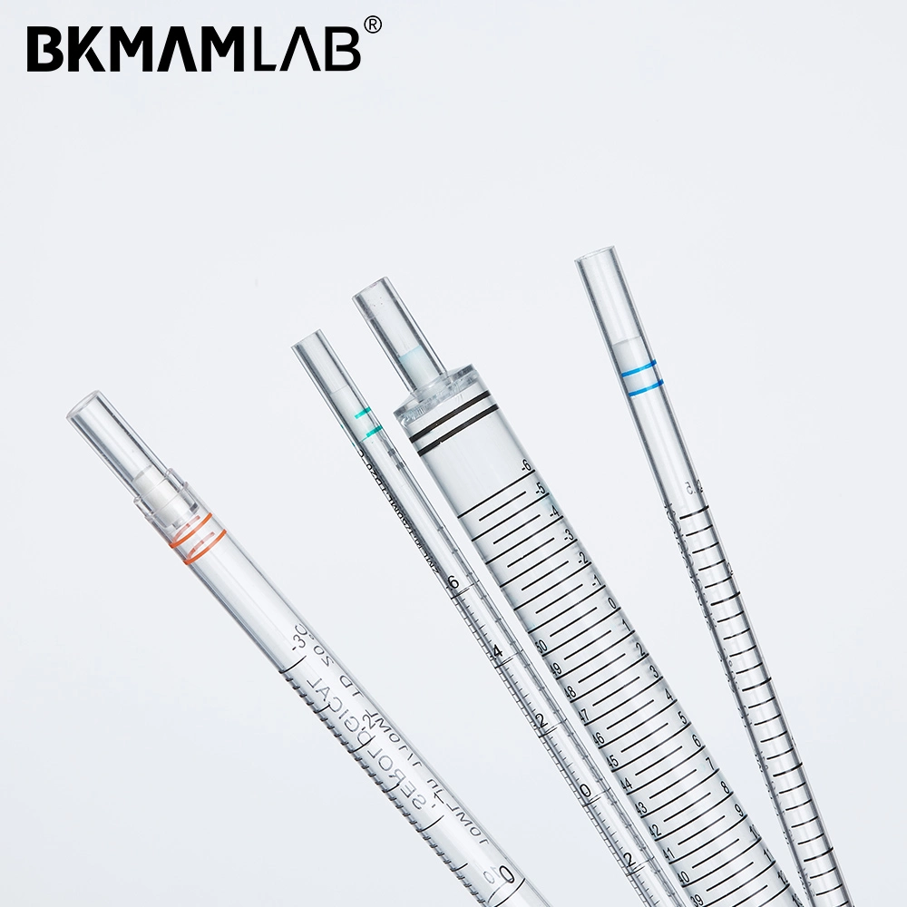 Lab Disposable Serological Pipette 50ml Sero Pipette Different Color 25ml Sero Pipette with Cheap Price