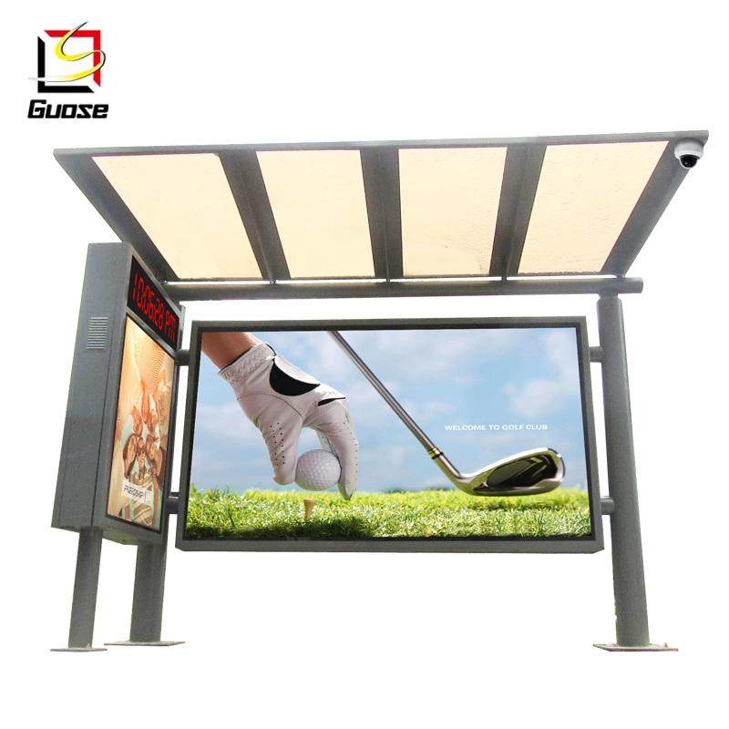 Bus Stop Advertising Display Stainless Steel Bus Station Equipment Bus Stop Bench Outdoor Furniture for Bus Shelter