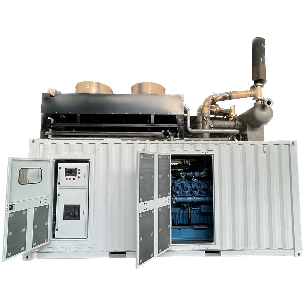 900kw 1000kw LNG CNG Natural Methane Gas Generator Set Powered by Baudouin 16m33D1280ng10