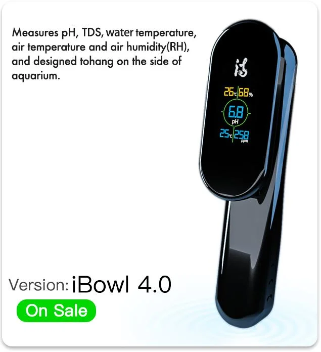 Excellent 5 in 1 Water Temperature/pH/TDS/Air Temperature/Humidity Tester for Aquarium