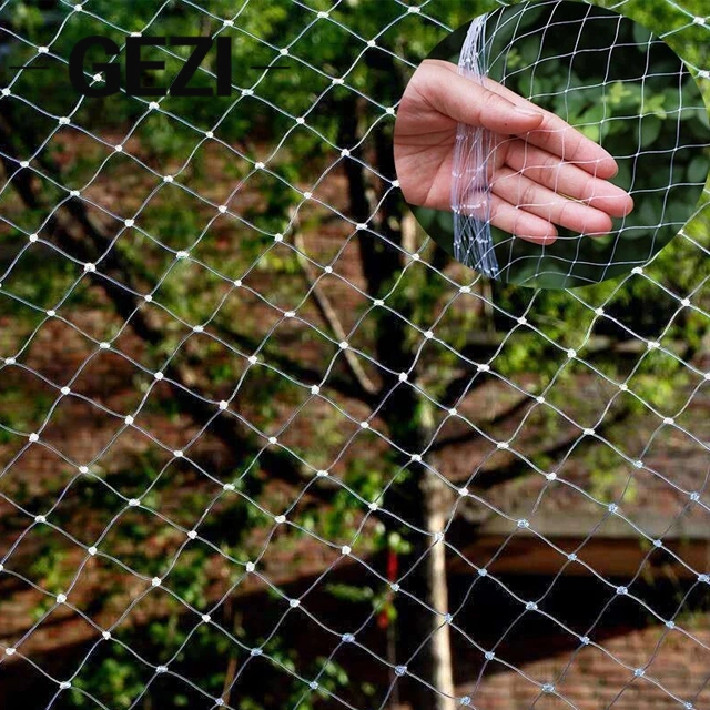 Jardin anti - Bird Net Heavy Duty UV noués à la capture d'oiseaux en polyéthylène