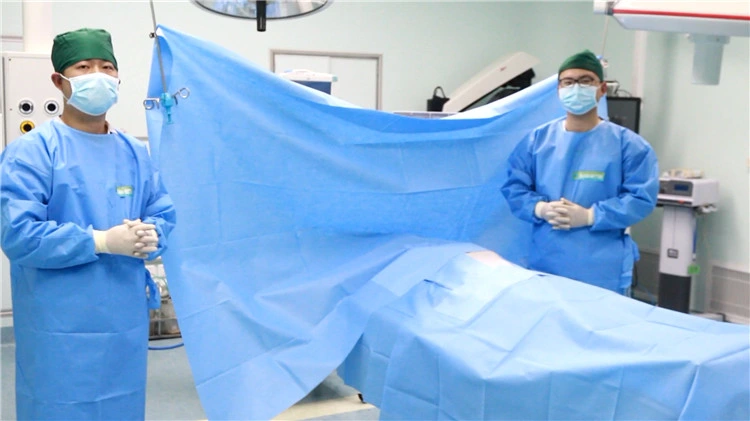 General Sterile Disposable Surgical Packs Non-Woven Surgical Universal Hospital Sheets