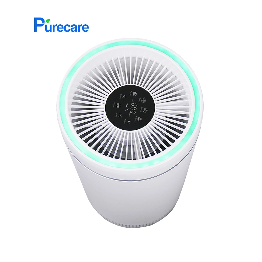 Allergies Reduce 6 Stages Purification Smoke Air Clean Ionic Room Air Purifier with UVC for Dust Virus