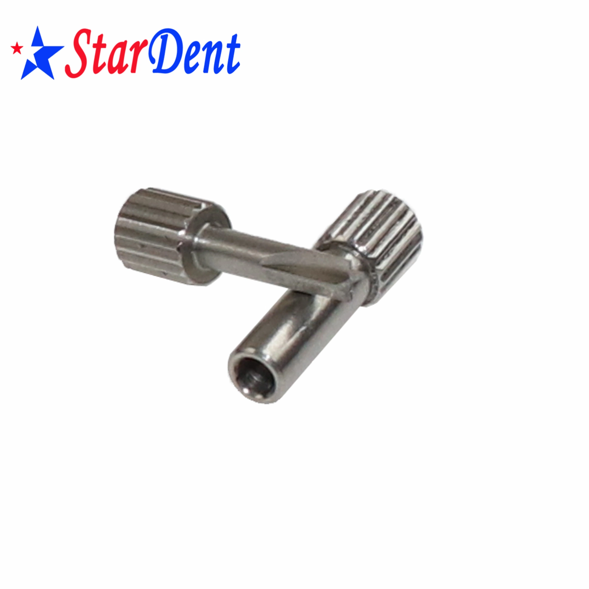 Dental Stainless Steel Screw Post Tools Post Key Hollow Key Cross Key for Conical Screw Post