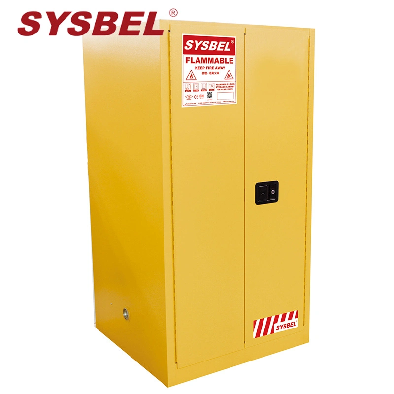 Chinese Manufacturer Galvanized Steel Chemical Dangerous Goods Fireproof Flammable Liquid Laboratory Safety Storage Cabinet