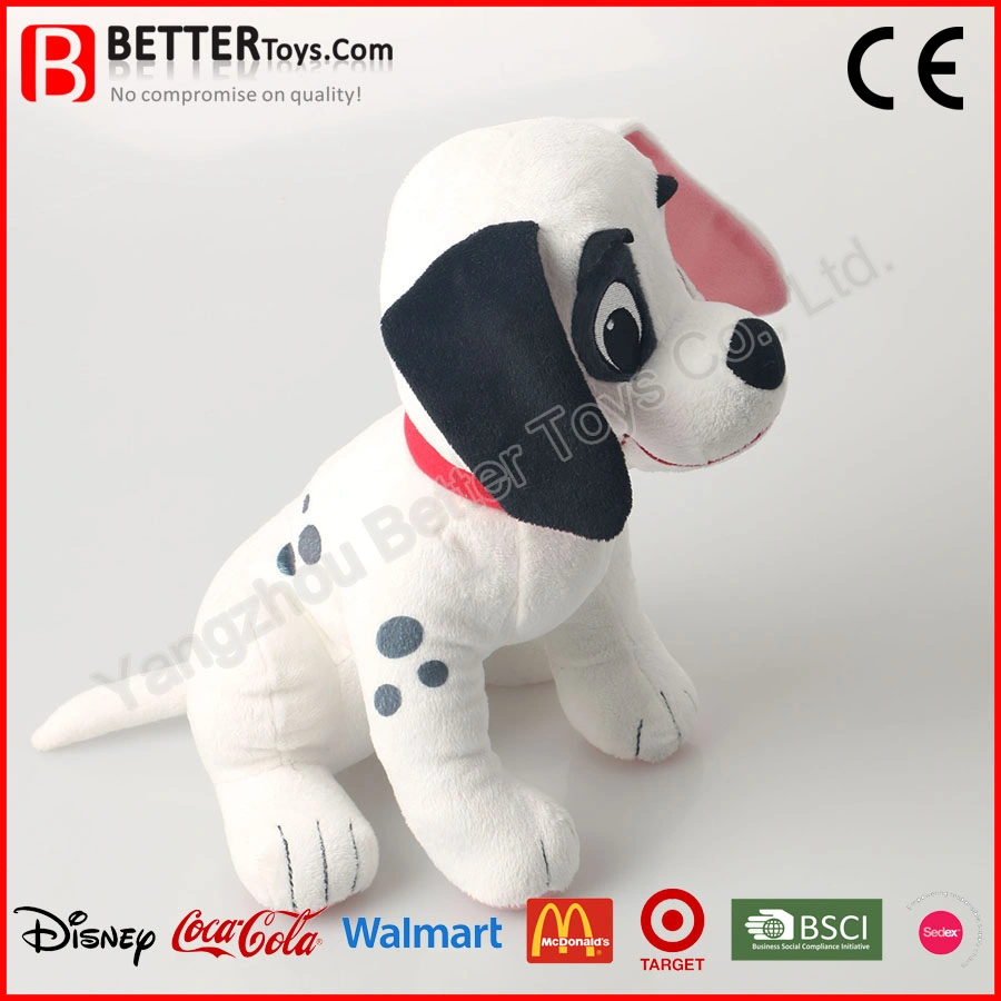 En71 Stuffed Animal Soft Dalmatian Plush Toy Dog for Kids