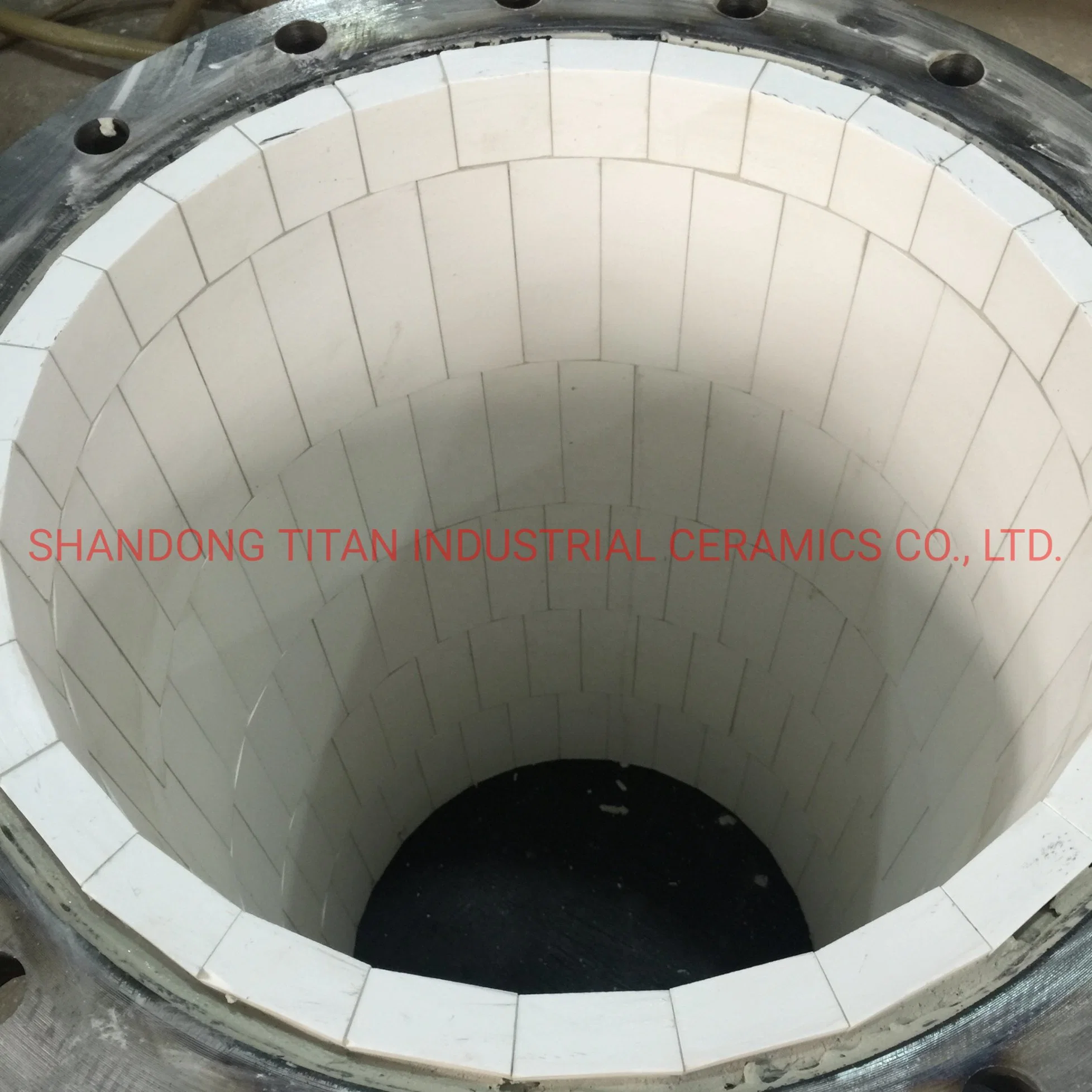 High Alumina Pipe Alumina Ceramic Lined Steel Pipe/Tube