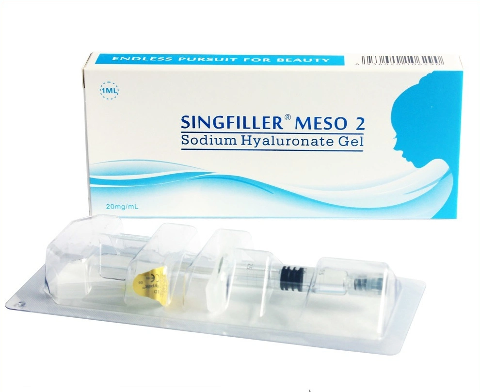 La piel Singfiller Booster El ácido hialurónico para 3D de inyección de Meso par Salud belleza