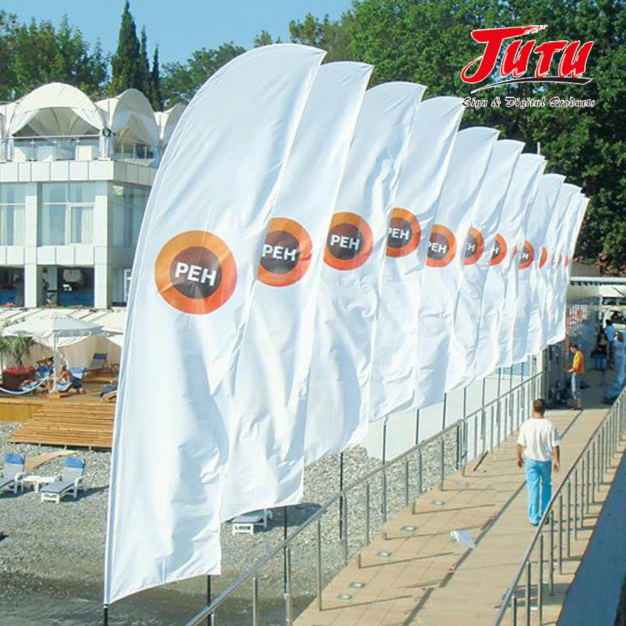 Jutu Hot Sell Interior/exterior tela de poliéster para colgar Printable Textile Digital Impresión con rendimiento de color preciso