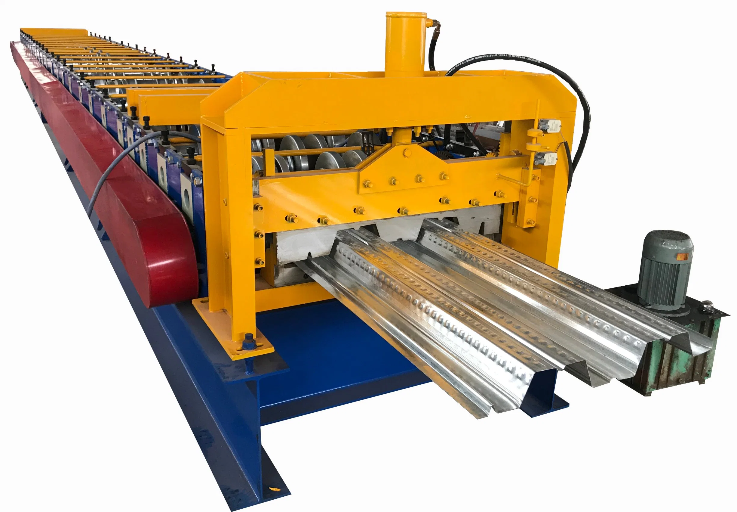 Building Load-Bearing Steel Plate Machine Floor Plate Forming Equipment