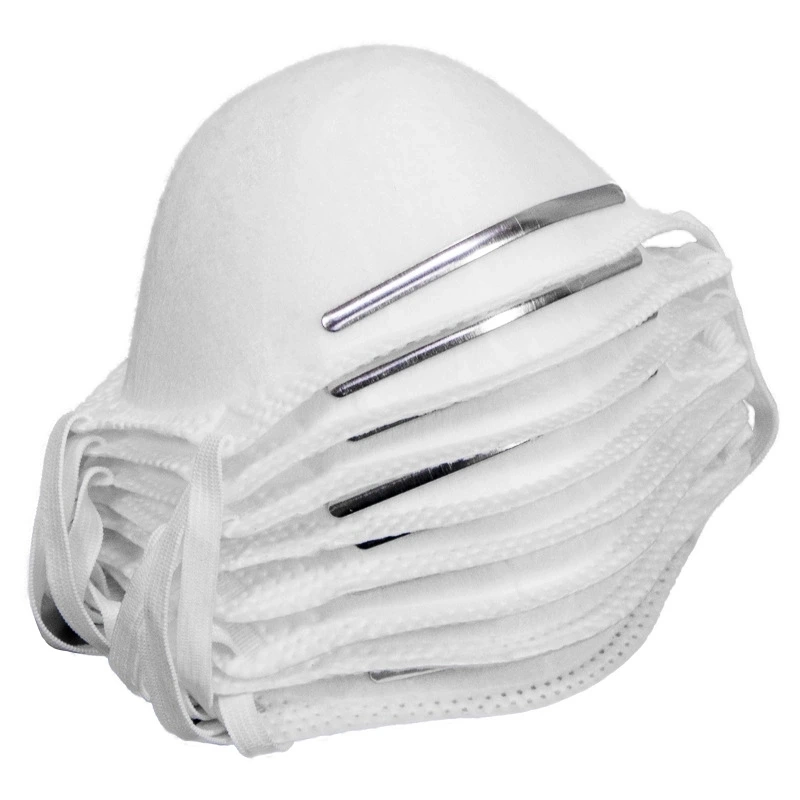 Disposable Respirator Head Strip Cup Shaped Disposable FFP1 FFP2 Dust Mask Without Valve for Industrial Labor Protection