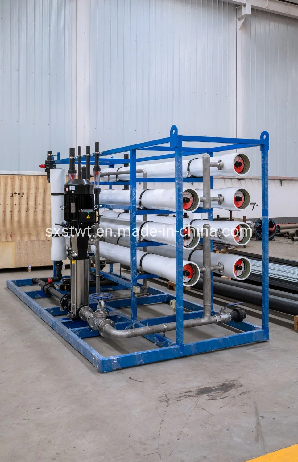 Hot Sell Purification Machine Commercial Equipment Reverse Osmosis Water System Treatment 12m3/H