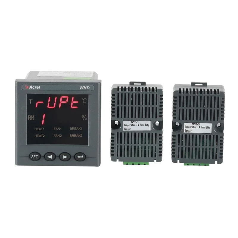 Acrel Whd72-22/C LED Display Temperature Humidity Controller with RS485 RTU 2-Channel Temperature