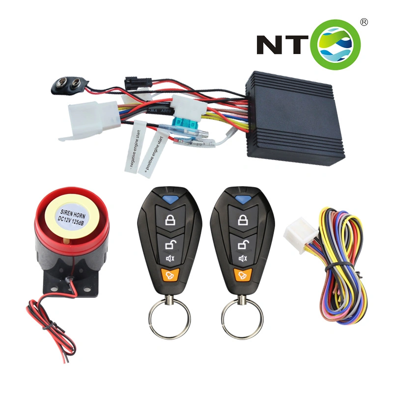 Nto Good Quality Motorcycle Alarm Remote Controls One Way Popular Alarm System