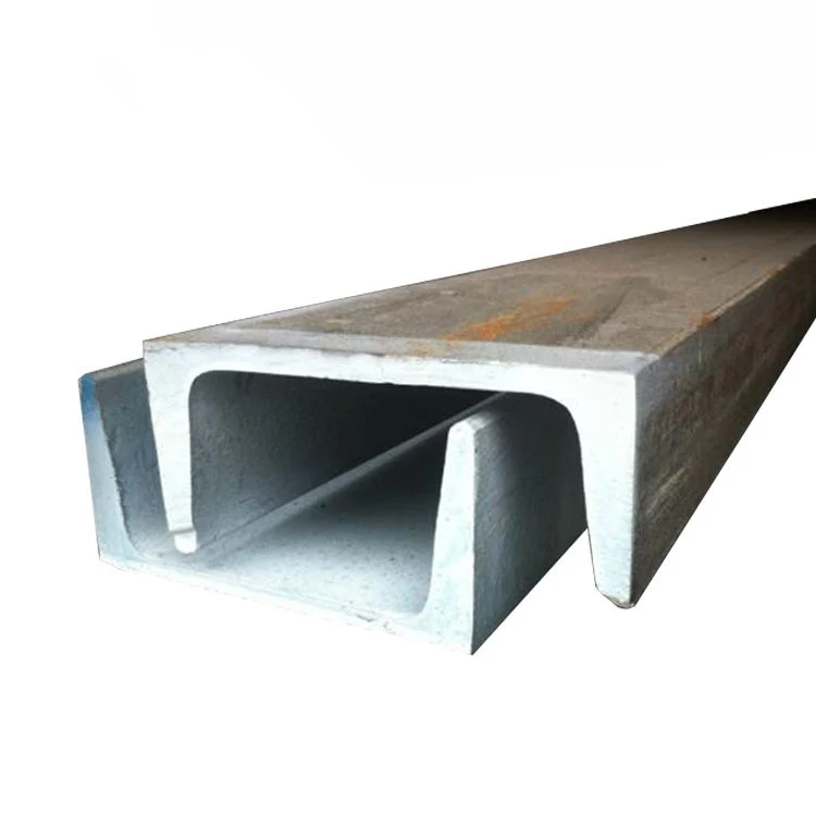 ASTM A36 Galvanized Cold Formed Section Steel Structural C Shape Profile Hot Rolled Channel Steel Strut Slotted C U Z Beam C Steel