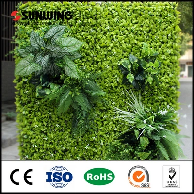 Wholesale Decorative Artificial Green Wall Plantings with SGS Certificate