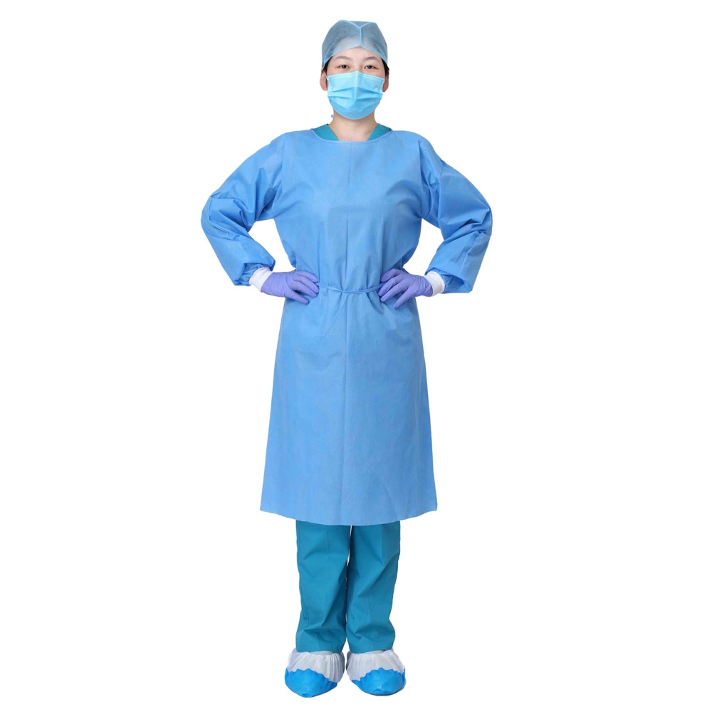 Spot Supply High Satisfaction Surgical Quarantine Disposable Waterproof Medical Protect Isolation Gown