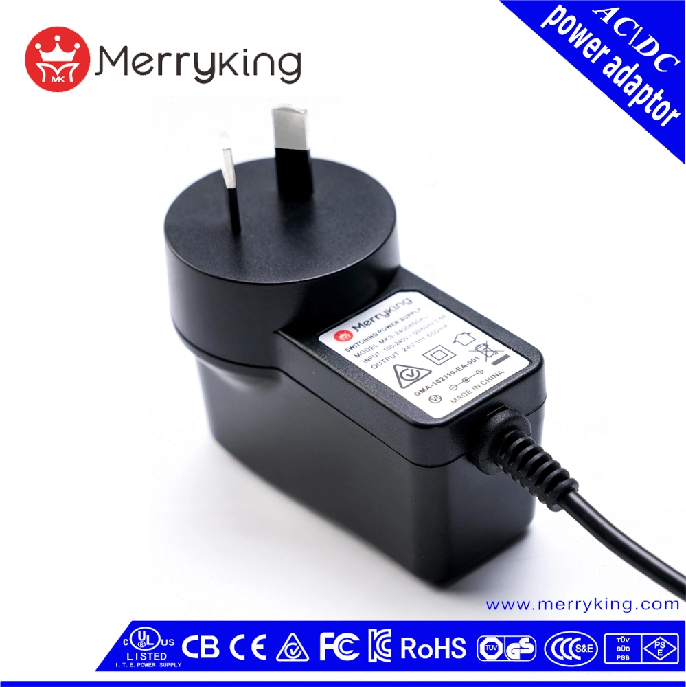 S-mark IRAM Cert Ar Plug 9V 2A Power Adapter for مكنسة كهربائية روبوت