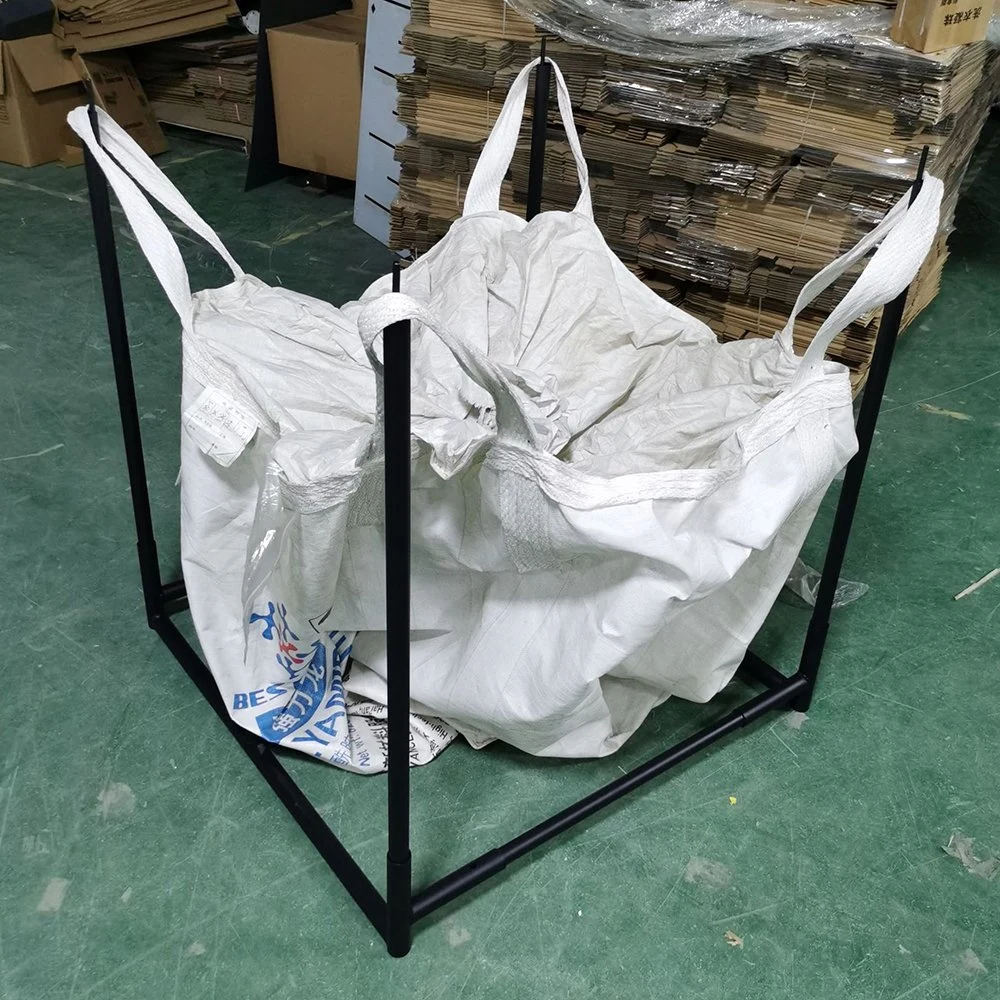 Anpassbare Industrie Bulk Bag Holiding Frame Dauerhafte Big Bag Unterstützung Rahmen