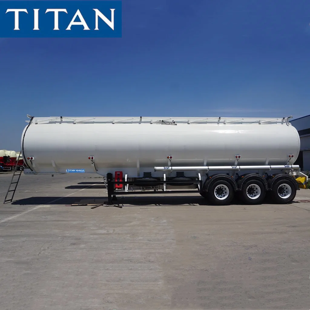 3 Axles 30000/40000/50000 Liters Oil/Diesel/Gasoline/Crude/Water/Milk/Propane Transport Steel Monoblock Fuel Tank/Tanker Truck Semi Trailer for Sale Price