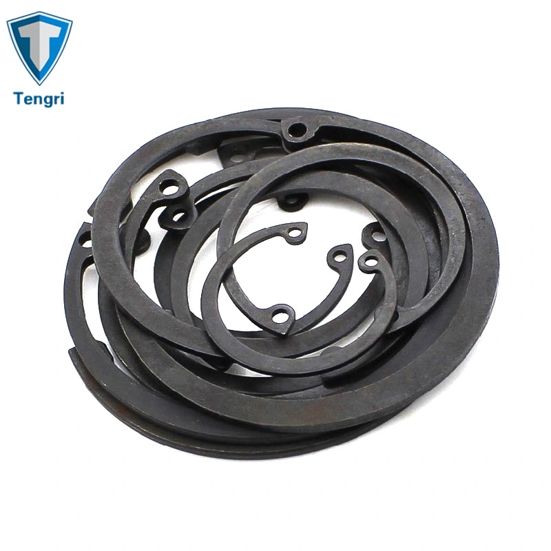 65mn Internal Circlip Ideal Wire Nut External Retaining Ring with Black Coating DIN472 DIN471