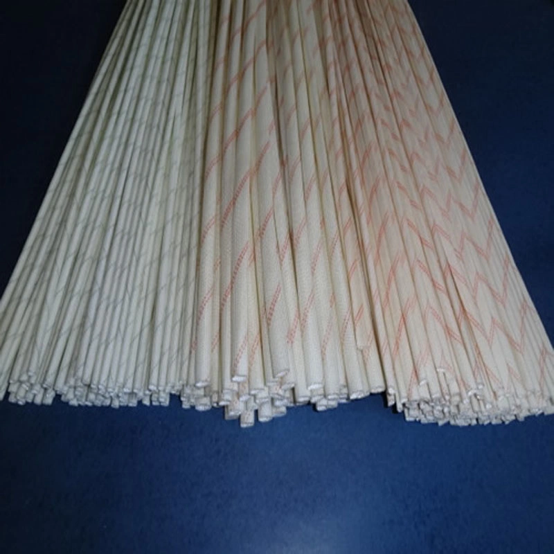 Electrical Insulation Material 2715 1.5 2.5kv PVC Resin Coated Insulation Fiberglass Braided Sleeving