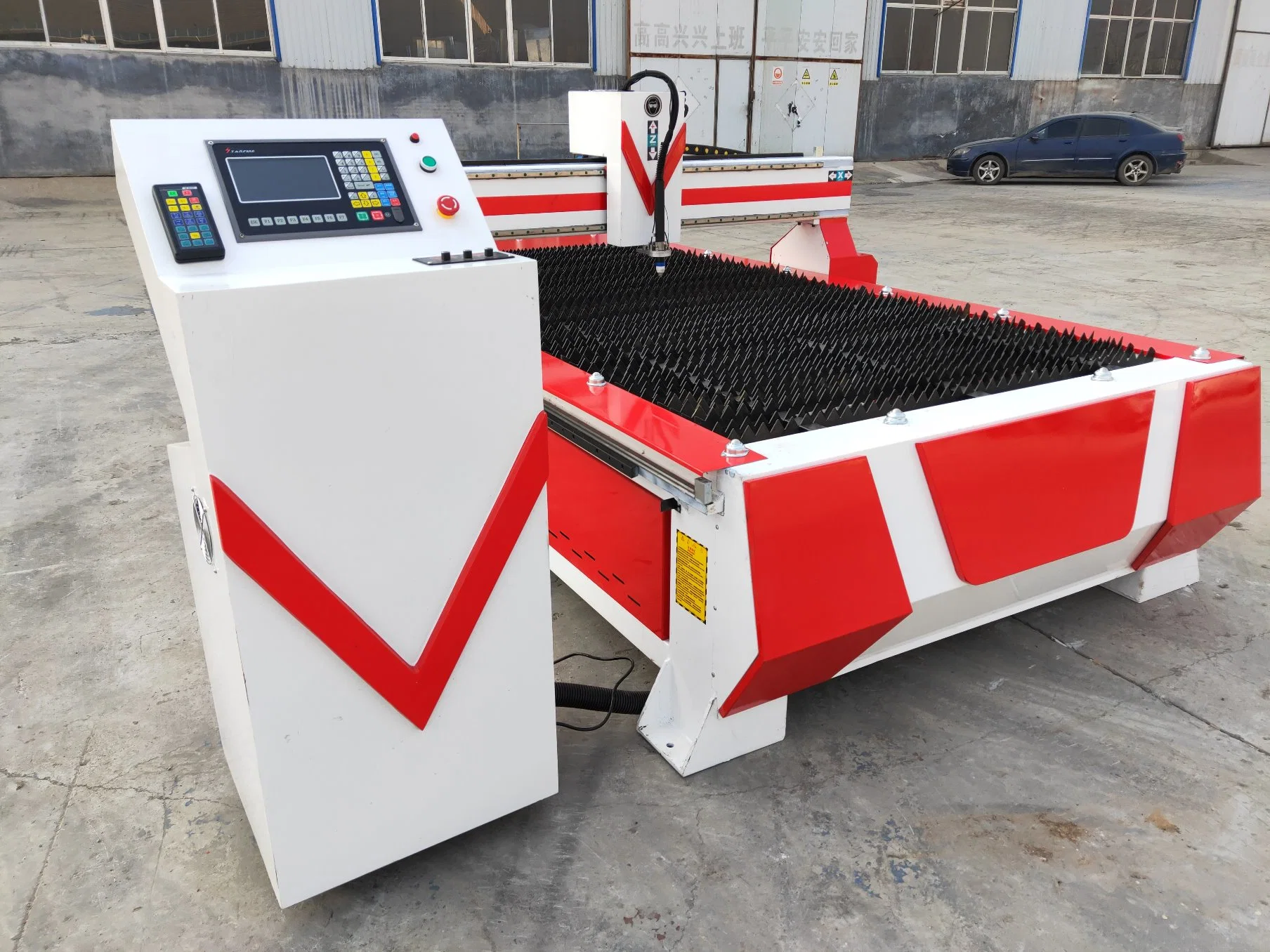 Thin Steel Plate CNC Plasma Cutting Machine