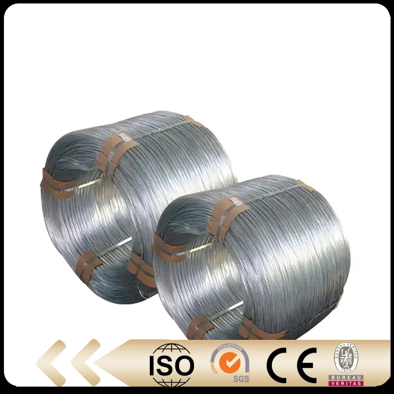 Factory Cheap Price 0.9mm 1.0mm 1.6mm 2.4mm 2.8mm 4mm Hot Dipped Galvanized Steel Wire for Chain Link Fence