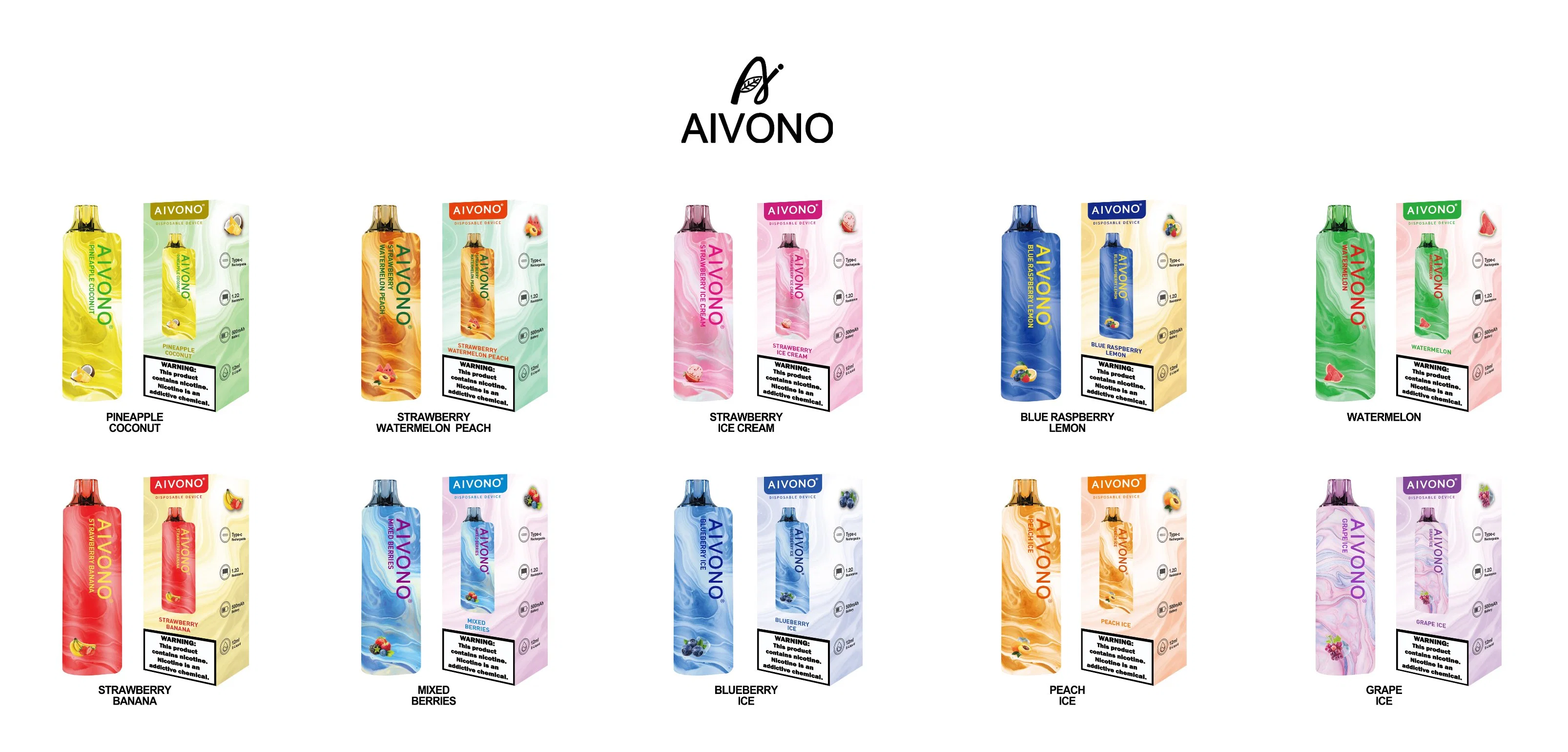 Pistola Objetivo Aivono7000 Barra de bolitas de 0% 2% 5% Nic China Wholesale/Supplier I Vape Objetivo 7K Cigarrillo Electrónico Desechable vaporizador Vape Pen Pod