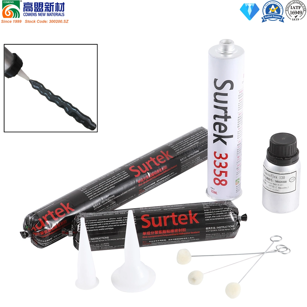 Commonly Used Polyurethane (Surtek 3358) for Windscreen/Windshield Fixing and Replacement