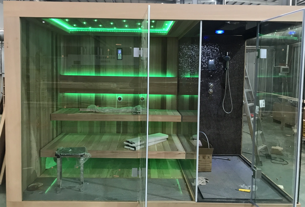 Indoor Computer Acrylic Steam Room Sauna Shower Enclosure Cabin