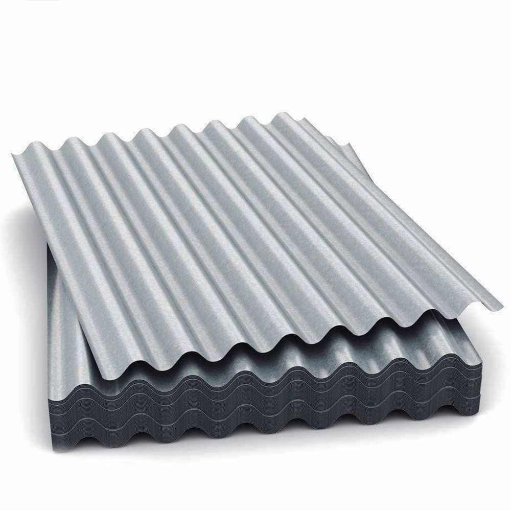 PVC Film Galvanized Steel Zinc Coating Wavy Corrugated Steel Sheet for Roofing Sheet