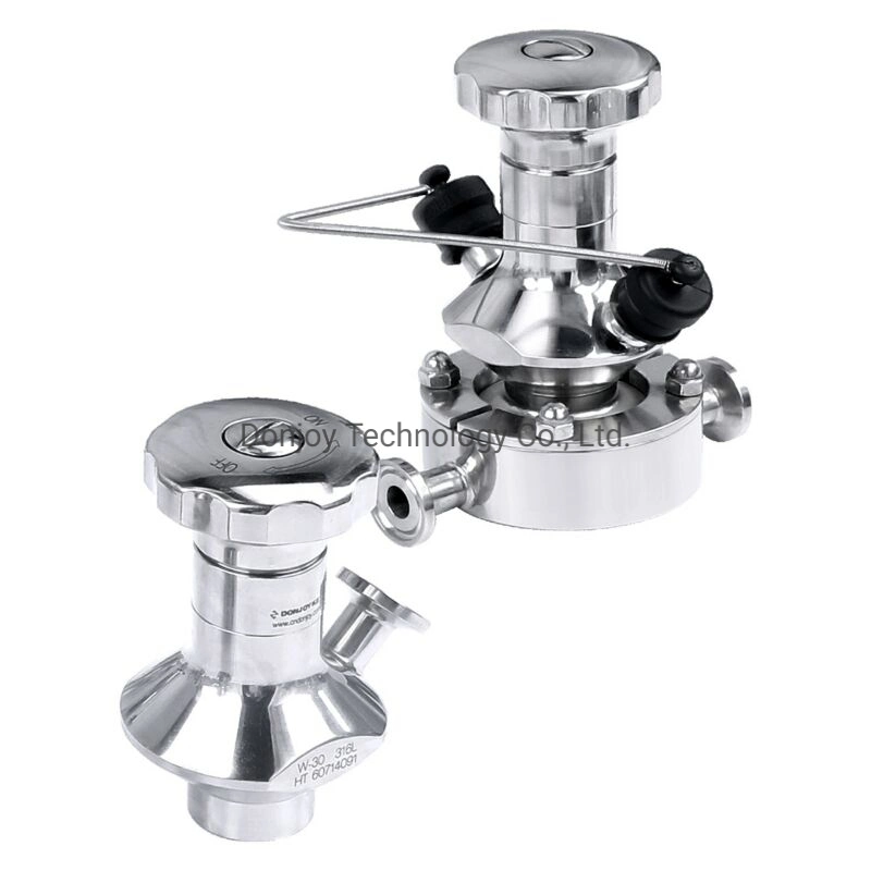 Donjoy Hygienic Stainless Steel Aspetic Sample Valve with Handle