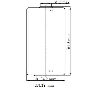 Smart Meter-Gerät Stromversorgung nicht wiederaufladbare Lithium-Batterie 3,6V 1900mAh Er34615h