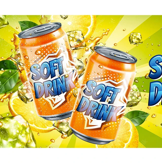 Customized Sparking Water Refreshing Lemon Watermelon Carbonated Drinks Healthy Soda Drink Manufacturer