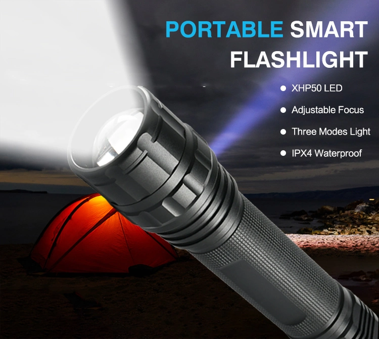Fábrica de largo alcance Brightenlux Alimentación de 1500 Lumen Autodefensa tácticas antorcha linterna LED impermeable para el Camping