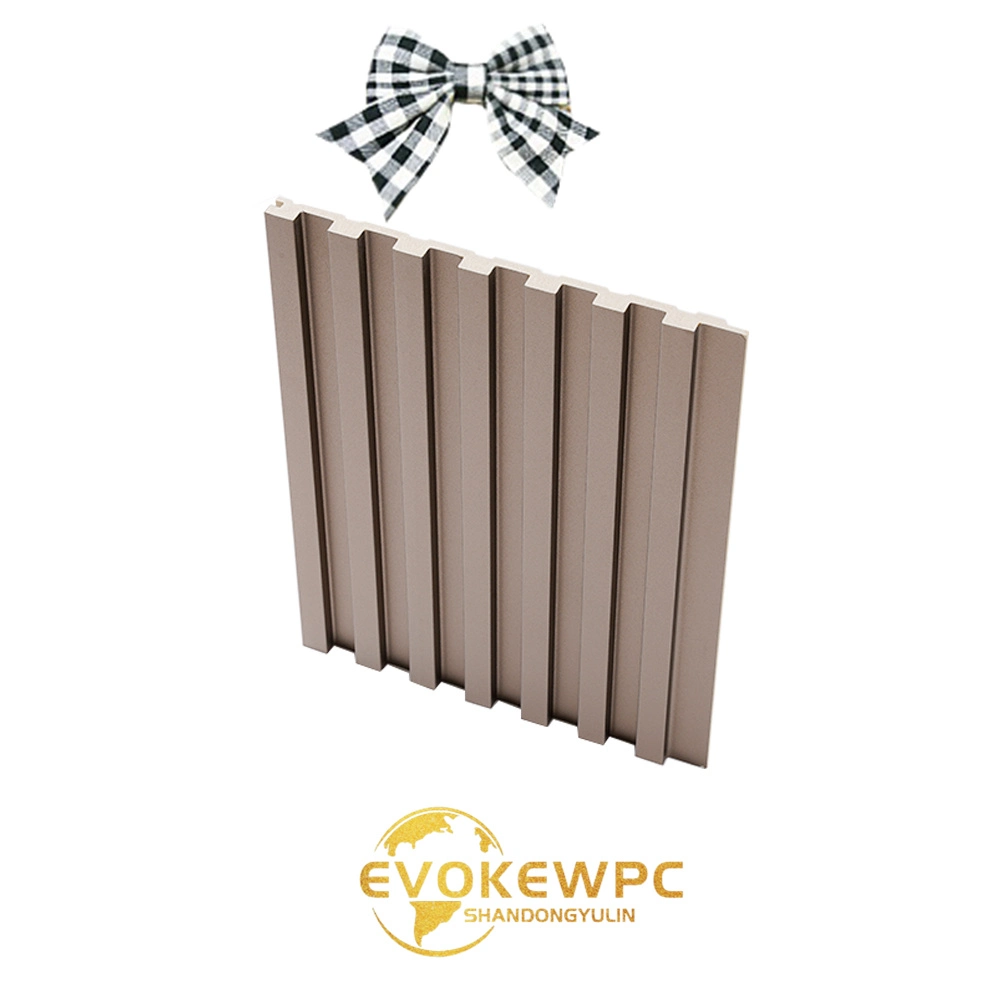 Evokewpc Revestimiento de pared Madera WPC Panel de pared compuesto