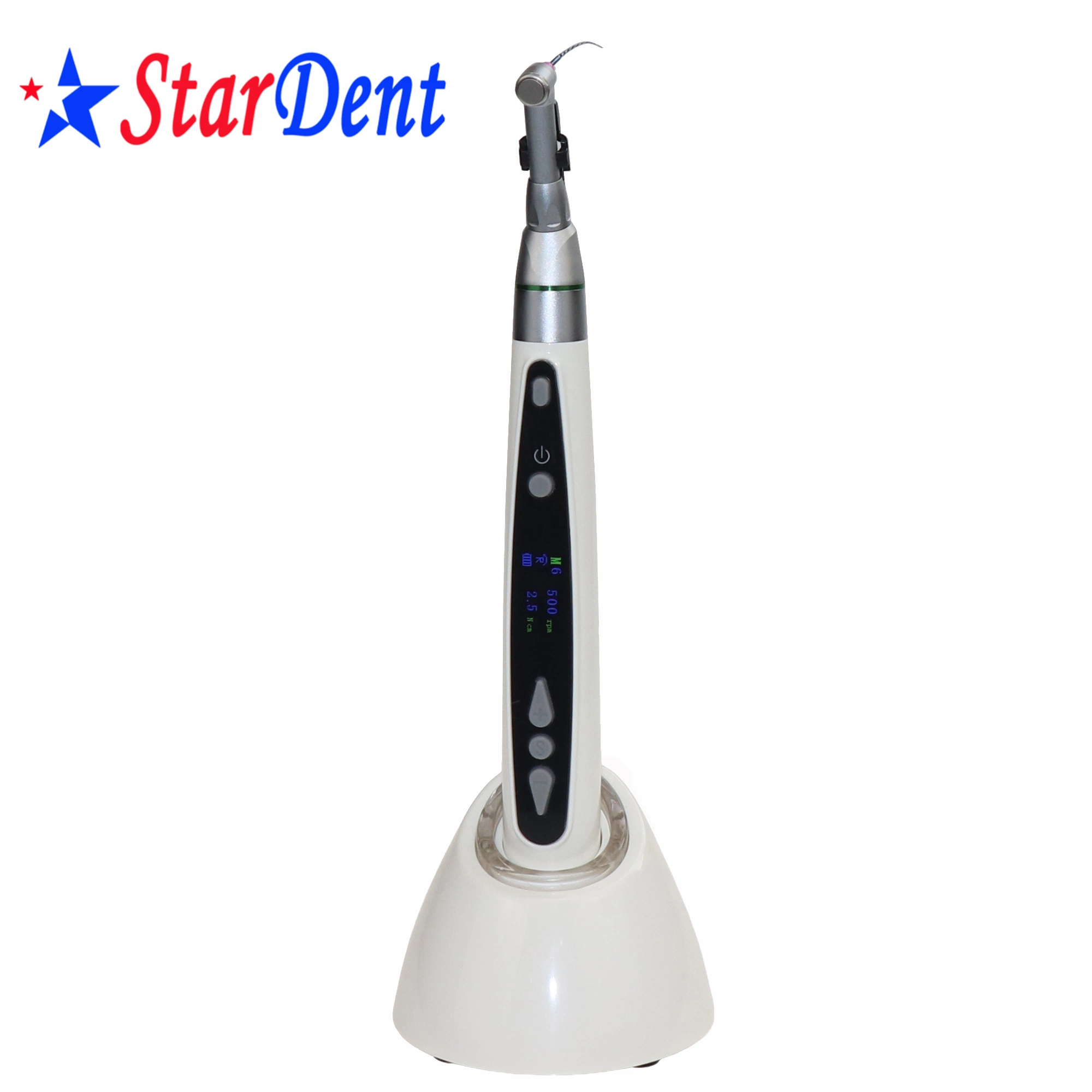 Portable Wireless Root Canal Motor Endo Motor with Light 16: 1 Contra Angle New Arrivals Dental Equipment