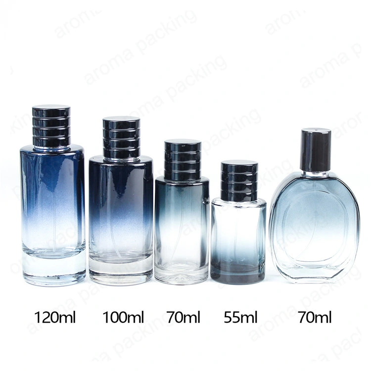 100ml Großhandel/Lieferant leere Glas Parfüm Flasche Parfum abgefüllt Spray mit Aluminiumkappe