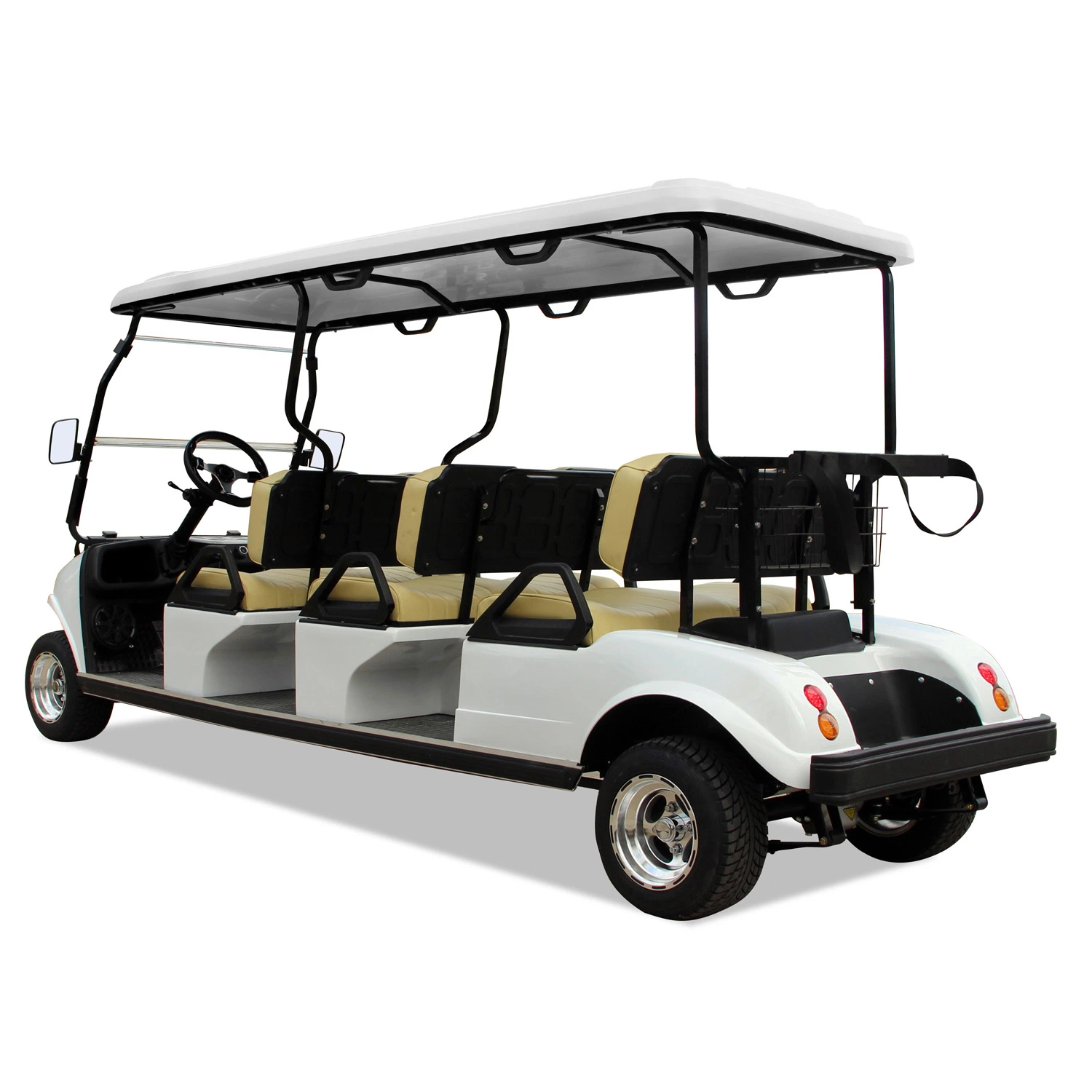 Elevadores eléctricos de carrinhos de golfe Del3062g 6 Lugares Golf carro usado no campo de futebol