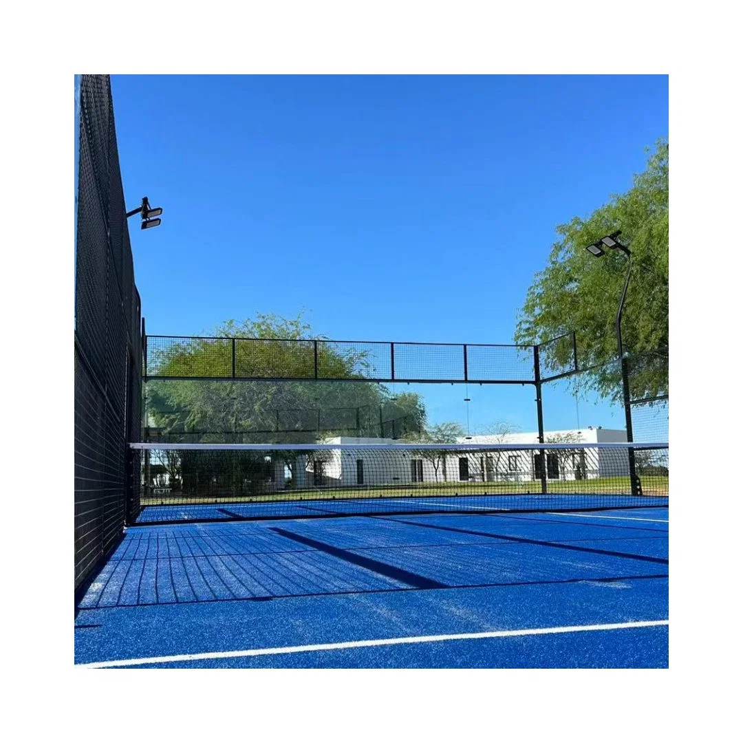 Artificial Grass Cancha Padel Shengshi Padel Court Company Net Sport Court Panoramic Court Padbol